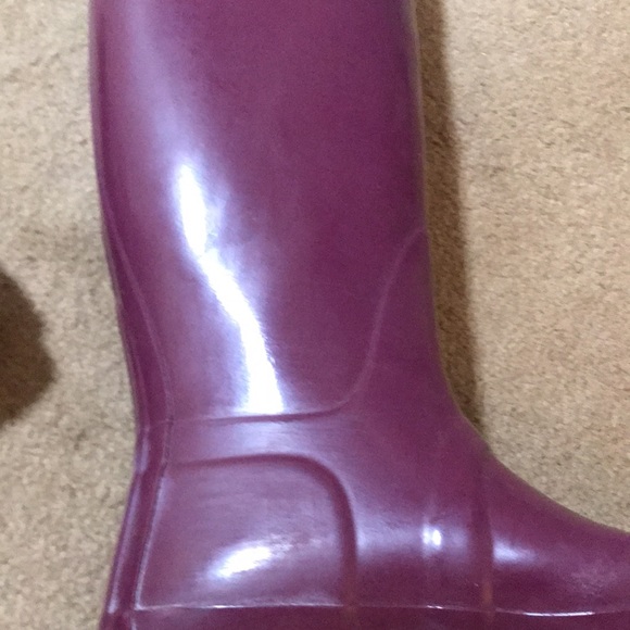 Hunter Purple Tall Rain Boots - Picture 8 of 16